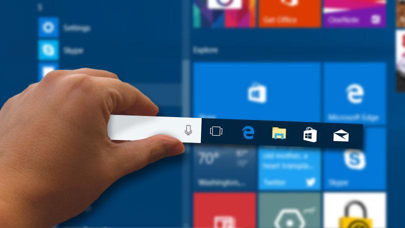 Organizing the taskbar