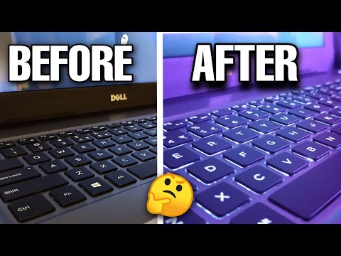 How to Turn on Light on Laptop Keyboard?
