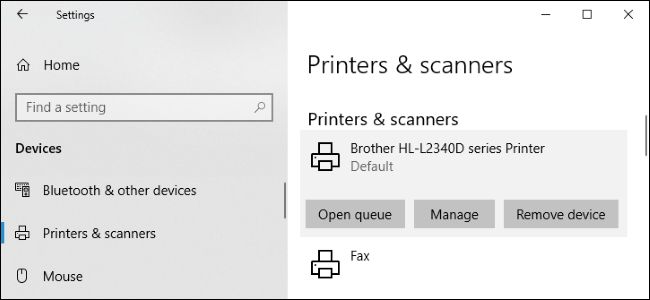 Consistency with printer