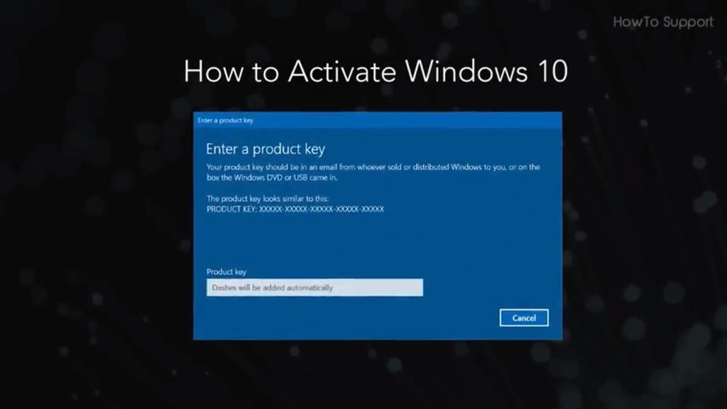 Windows 10 activation