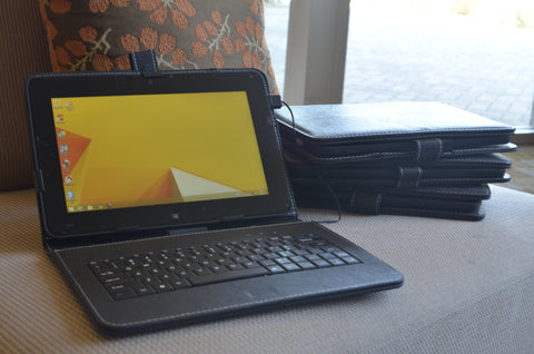 Keyboard Kids LLC - Custom Order for Micah - 6 Dell latitude 10 ste tablets with keyboards